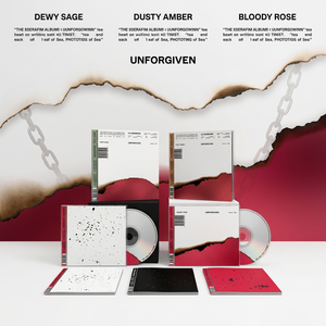 อัลบั้มแท้ 100% ของแท้จากเกาหลี LE SSERAFIM อัลบั้มสตูดิโอชุดที่ 1 'UNFORGIVEN' (สุ่ม) อัลบั้มเคป๊อป - Product Image 3