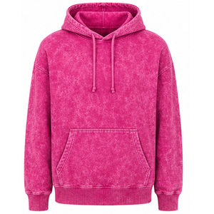 Vente en gros de sweats à capuche oversize délavés à l'acide pour hommes, femmes et unisexe, style streetwear vintage, broderie personnalisée, fabricant de vêtements - Product Image 1