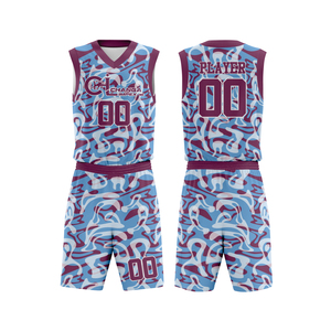 Uniformes de basketball sans manches en polyester respirant de qualité professionnelle, col en V, grandes tailles, logos personnalisés, couleurs imprimées par transfert thermique - Product Image 6