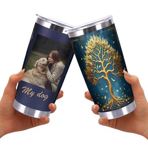 20oz Stainless Steel Tumbler Double Wall <b>Insulated</b> Thermal <b>Cup</b> For Office Commuter Drinkware - Product Image 2