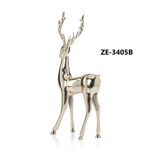 Contemporary Handmade Iron Sculpture Artistic Living Room Accent for Designer SpacesCreative Handmade Stone Sculpture Animal - Product Image 1