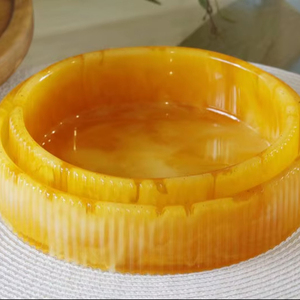 Bol en résine écologique de qualité supérieure – Durable et léger, accessoire de service pour salades et fêtes - Product Image 1