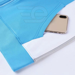 Survêtements d'entraînement décontractés d'hiver pour hommes, avec cordon de serrage et capuche, légers et respirants, 100% coton, pour la course à pied, le jogging et la gym - Product Image 5
