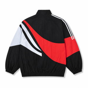 Custom Men's Retro Color Block Windbreaker <b>Jacket</b> Lightweight Waterproof Oversized Streetwear Hip Hop Sports <b>Track</b> <b>Jacket</b> - Product Image 3