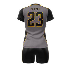 Premium Quality Unisex Men's <b>Volleyball</b> Uniform <b>Sets</b> OEM Outdoor Uniform with Short Sleeves for Men and Women for - Product Image 2