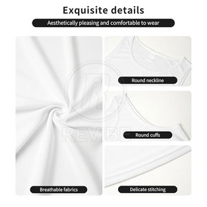 เสื้อกล้ามออกกำลังกายผ้าระบายอากาศสำหรับผู้หญิง เสื้อกล้ามออกกำลังกายสำหรับผู้ชาย ราคาขายส่ง เสื้อกล้ามผู้หญิง - Product Image 4