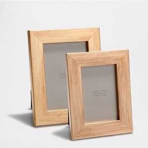 Cadre photo en bois artisanal écologique H a CRAFT HAC-186, impression personnalisée, design classique, présentoir de table, Uttar Pradesh - Product Image 2