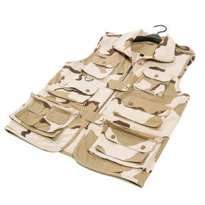Chaleco Utilitario Multibolsillos con Estampado de Camuflaje para Hombre, Chaleco Informal para Viajes, Trabajo y Actividades al Aire Libre, Ligero y Transpirable, Venta al Por Mayor - Product Image 3