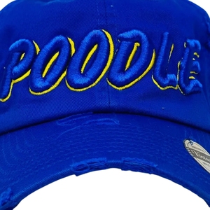 Blue Sigma Gamma Rho Poodle <b>Hat</b> Greek Sorority Embroidered Adjustable Baseball Cap <b>Women</b> Casual Campus Headwear Custom Wholesale - Product Image 5