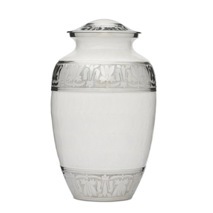 Best Selling <b>Aluminum</b> Silver Adult Cremation Urns New Design American Style Modern Funeral Burial Memorial Urns for Ashes - Product Image 5
