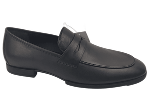 Mocasines Negros Sintéticos para Hombre Dlords, con Punta de EVA, Entresuela Antideslizante de Goma, Forro de PU Transpirable para Todas las Temporadas, Diseño Sólido - Product Image 1