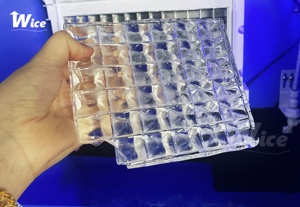 Wice thương hiệu 200kg Cube máy nước đá tự động công suất lớn Ice Maker thương mại Ice kinh doanh - Product Image 2