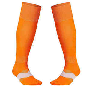 Chaussettes de sport respirantes 100% coton pour hommes, chaussettes de sport d'hiver de haute qualité, personnalisées, antidérapantes, tissées - Product Image 1