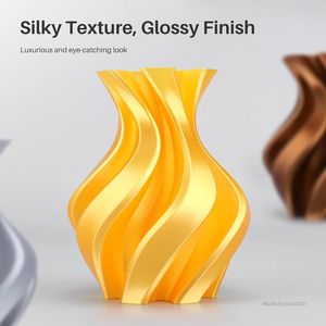 Silk <b>PLA</b> Filament 1.75mm 1KG 3D Printer Plastic Copper Dimensional Accuracy +/- 0.02mm 2.2lbs Spool Fits Most FDM Machines - Product Image 3