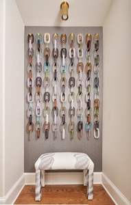 Lámpara de Pared de Resina con Cadena, para Dormitorio, Mesita de Noche, Pasillo, Decorativa, para Sala de Estar, Lámpara de Vanidad - Product Image 2