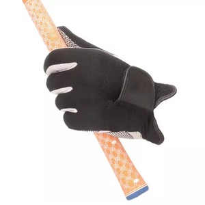 Gants de golf en cuir Cabretta véritable, fabriqués sur mesure, respirants, pour droitiers et gauchers, avec logo en caoutchouc pour le sport - Product Image 2