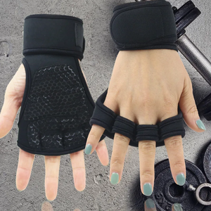 Guantes de Entrenamiento Deportivo con Soporte para Muñeca, para Fitness, Levantamiento de Pesas, Gimnasio, Powerlifting, los Mejores Guantes de Moda en Venta, OEM ODM - Product Image 4