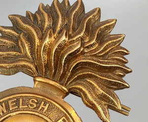 23rd Royal Welsh Style Glengarry Cap Badge Brass Vintage <b>Hat</b> Decorative Accessory - Product Image 6