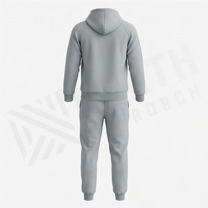Survêtement en velours de haute qualité personnalisé pour hommes, vêtements de sport en velours, survêtement en molleton de luxe pour hommes, survêtements pour hommes - Product Image 2