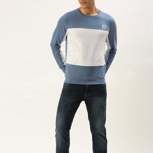 บริการ OEM เสื้อสเวตเตอร์น้ําหนักเบาปากีสถานทําเสื้อสเวตเตอร์ขนแกะผ้าฝ้ายผู้ชายคุณภาพดีที่สุด - Product Image 5