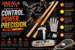 Palo de Lacrosse Personalizado IBERIA de Madera de Fresno |   Eje de Lacrosse de Madera Resistente para Entrenamiento y Juego - Product Image 6