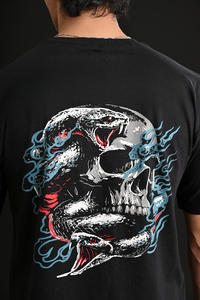 Camiseta Moderna de Manga Corta para Hombre, 100% Algodón, Estampada, Corte Holgado, Transpirable, Estilo Urbano, Informal, para Verano - Product Image 5