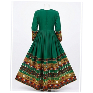 Vestidos Afganos Kuchi Hechos a Mano de Alta Calidad, Vestidos Tradicionales de Viscosa para Mujer, Largos hasta el Suelo, Vestidos Afganos Kuchi de Verano - Product Image 2