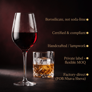 Copas de Cóctel de Borosilicato Hechas a Mano de 340 ml, sin Plomo, con Tallo de Color, Reutilizables, para Martini, Venta al por Mayor para Fiestas - Product Image 4