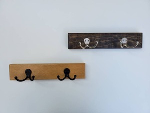Premium Wooden <b>Wall</b> Hanger Budget Friendly Stylish <b>Wall</b> Hook Rack for <b>Clothes</b> Bags Keys and Storage - Product Image 6