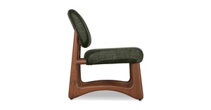 Sillón de Exterior de Madera de Teca Ecológico de Estilo Moderno de Mediados de Siglo con Cojín, Muebles de Hotel de Primera Calidad - Product Image 2