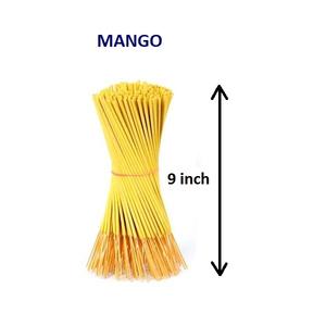 Varillas de incienso de mango natural Suministro al por mayor a precio líder Caja de embalaje de incienso indio (amarillo) - Product Image 1