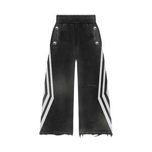 Pantalones Deportivos de Algodón con Corte Acampanado para Mujer, Diseño Minimalista, Cómodos para Uso Diario Informal, Proveedor Mayorista - Product Image 2