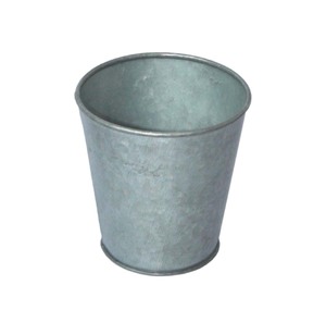 Pot de fleurs en fer forgé artisanal de qualité supérieure avec finition personnalisée contemporaine pour la décoration florale intérieure et extérieure - Product Image 4