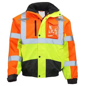 New Arrival Reflective Safety Winter <b>Jacket</b> for <b>Workers</b> OEM Service Waterproof Work Wear Safety <b>Jacket</b> - Product Image 2