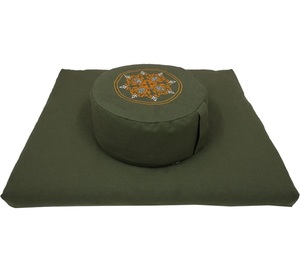 Juego de Cojines de Meditación, Cojín Redondo Zafu con Tapete Zabuton para Yoga, Mindfulness y Relajación, Venta al Por Mayor - Product Image 4