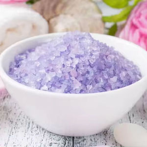 Sel de bain de la Mer Morte en gros avec fleurs séchées, sel minéral naturel, exfoliant corporel, soins spa, fournisseur en vrac - Product Image 1