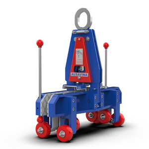 Ausavina Glass Lifter Lifting combination with a <b>forklift</b> or an electric hoist to transport glass sheets. - Product Image 2