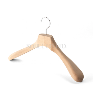 Portemanteau en bois pour veste pour homme, portant en bois à des extrémités, fabricant japonais, offre spéciale, - Product Image 1