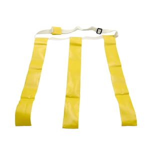 Ceintures de flag football réglables à triple fil, ensemble de flag football, équipement d'entraînement de football pour les jeunes avec 3 drapeaux par ceinture - Product Image 3