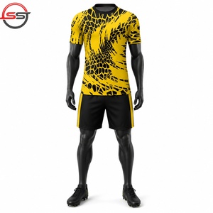 Servicio OEM ODM con Logotipo Personalizado, Ropa Deportiva al por Mayor, Nueva Llegada, Camisetas de Fútbol 100% Poliéster de Alta Venta con Calcetines 2026 - Product Image 1