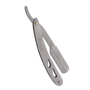 Rasoir de Barbier Pliant Manuel, Couteau de Rasage, Outils d'Épilation, Rasoir Droit, Rasoirs de Rasage pour Hommes, Rasoirs d'Épilation - Product Image 2