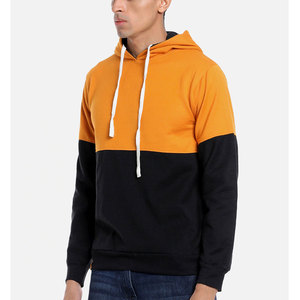 Sudadera con Capucha para Hombre, Diseño Color Block, Corte Regular, Algodón y Poliéster, Tejido de Punto, Estilo Casual para Otoño - Product Image 2