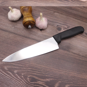 Couteau de Chef en Acier Inoxydable, Lame Polie, Manche en Plastique, Durable, Pour Droitiers, 8-9,9 Pouces, Couteau de Cuisine, Vente en Gros OEM - Product Image 4