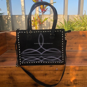 Famous Brand 2024 New Luxury <b>Boot</b> Stitch Suede Leather Tote Bag for Women Top Quality Designer Genuine Leather Crossbody Handbag - Product Image 2