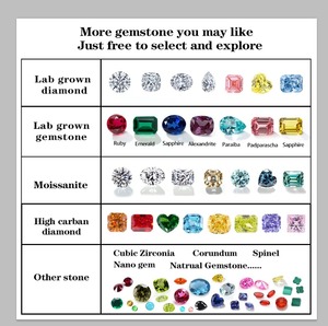 Diamants de laboratoire CVD ronds de 0,8 mm à 3 mm, couleur DEF, clarté VVS VS, pierres synthétiques brillantes en vrac pour la fabrication de bijoux - Product Image 6