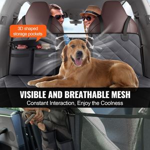 Amaca Impermeabile per Cani in Tessuto Oxford, Estensore per Sedile Posteriore Auto 54''x24'', Coprisedile Sicuro con Fondo Rigido per Cani - Product Image 6