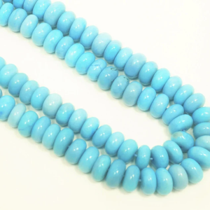 Perles Rondelles en Opale Lavande Effet Disco, 16 Pouces, 6mm-9mm, Multicolores du Rajasthan pour la Fabrication de Bijoux - Product Image 3