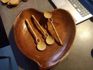 ช้อนไม้บีชธรรมชาติสำหรับทำอาหาร ช้อนครัวไม้ขายส่ง อุปกรณ์ครัวไม้ทำมือสำหรับบ้านและร้านอาหาร - Product Image 6