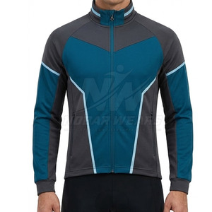 Chaqueta de Ciclismo para Exteriores con Material Ligero y Resistente al Viento, Cremallera Frontal Completa, Paneles Transpirables, Detalles Reflectantes y Estilo Deportivo - Product Image 5