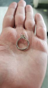 1 CT Lab Grown <b>Diamond</b> <b>Ring</b> in 18K Gold | IGI Certified for | Luxury Engagement Wedding <b>Ring</b> | Elegant Bridal Jewelry - Product Image 5